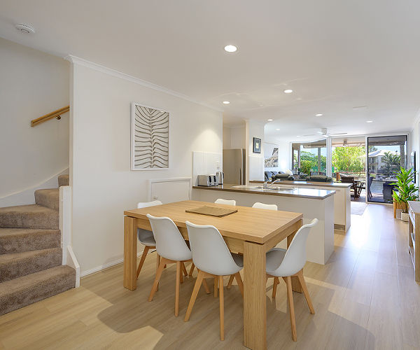 Noosa townhouse waterfront apartments